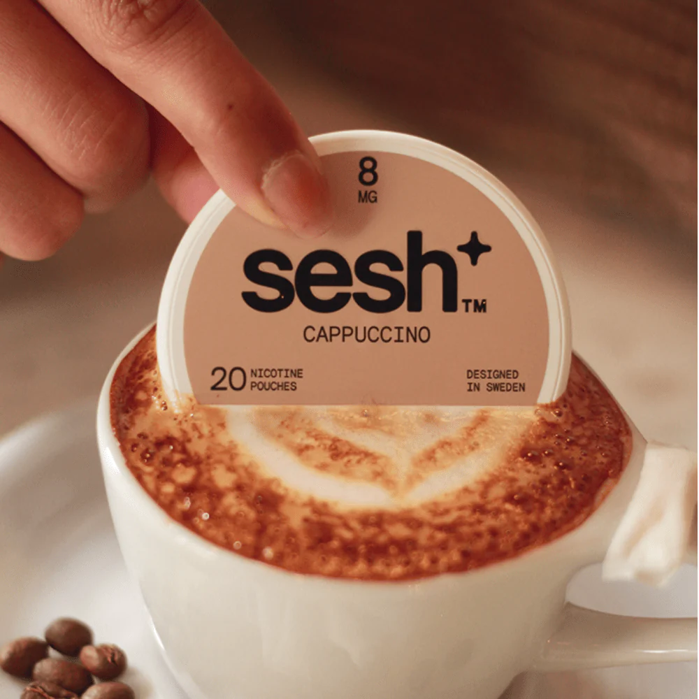 Sesh Cappuccino Nicotine Pouches 3