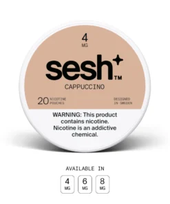 Sesh Cappuccino Nicotine Pouches available