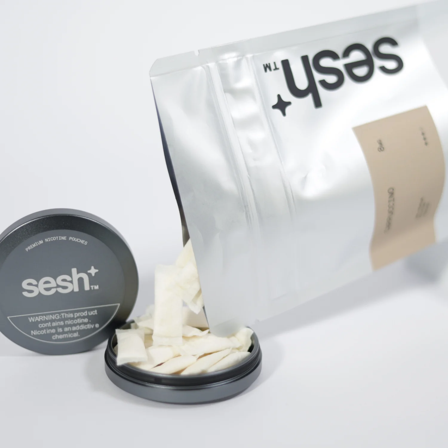 Sesh Cappuccino Refill Bag 200 Pouches 4