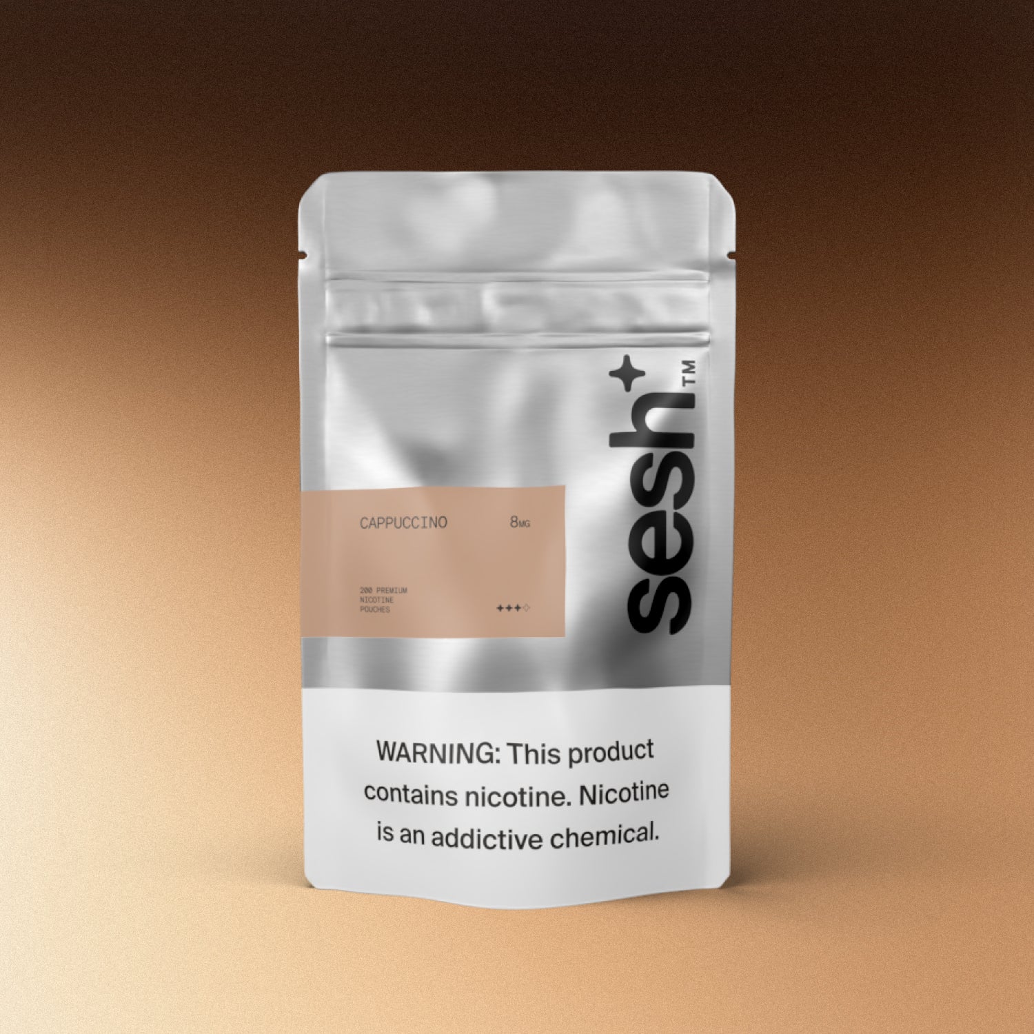 Sesh Cappuccino Refill Bag 200 Pouches