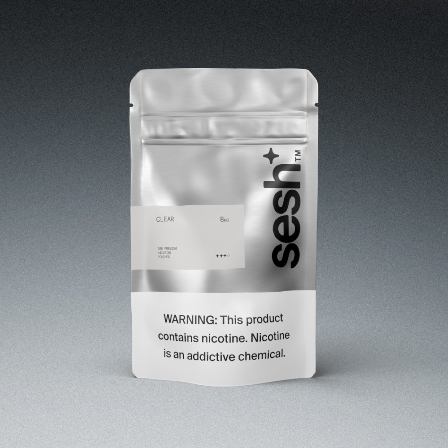 Sesh Clear Refill Bag 200 Pouches 1