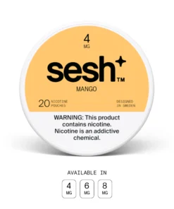 Sesh Mango Nicotine Pouches available