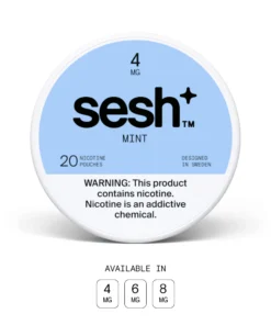 Sesh Mint Nicotine Pouches mg available